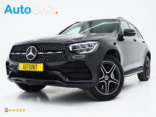 Mercedes-Benz GLC-KLASSE 300e 4MATIC AMG Full Black | Panoramadak | Treeplanken | Camera | Virtual | Sportstuur | Cruise | DAB | Carplay
