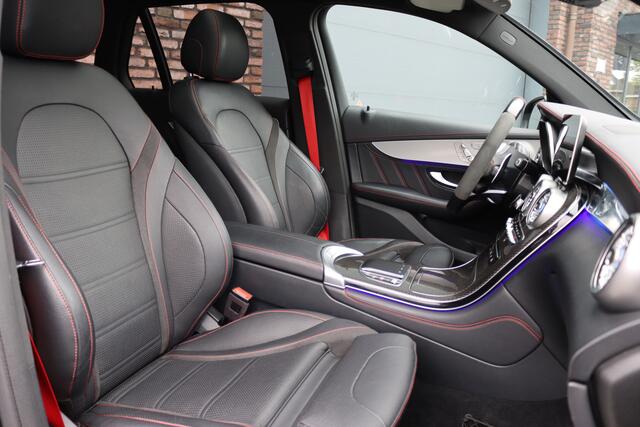 Mercedes-Benz GLC-KLASSE AMG 43 4MATIC | Luchtvering | Distronic | Panoramadak | HUD | Stoelventilatie | Burmester | Multibeam LED | Keyless Go | Leder | Augmented Reality | Surround Camera |