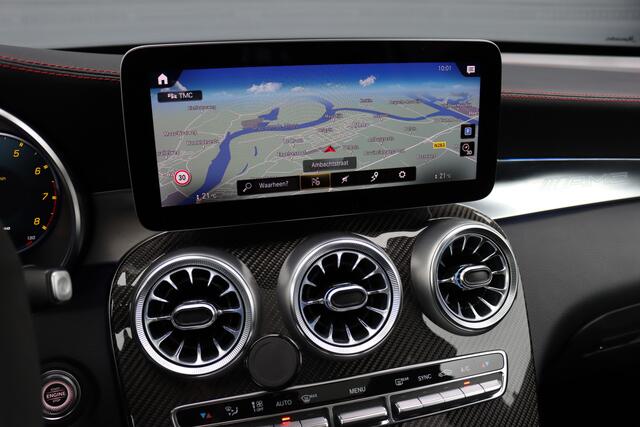 Mercedes-Benz GLC-KLASSE AMG 43 4MATIC | Luchtvering | Distronic | Panoramadak | HUD | Stoelventilatie | Burmester | Multibeam LED | Keyless Go | Leder | Augmented Reality | Surround Camera |
