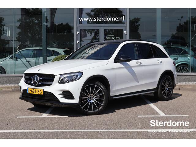 Mercedes-Benz GLC-KLASSE 300 4MATIC l AMG line l 245 PK l Panoramadak l Burmester l Stoelkoeling en stoelverwarming l Keyless Go l Distronic l Trekhaak wegklapbare l Leer l Adaptief LED high intelligent l Warmte werend en geluidswerend glas l Comand l 360 gr Camera l PTS l