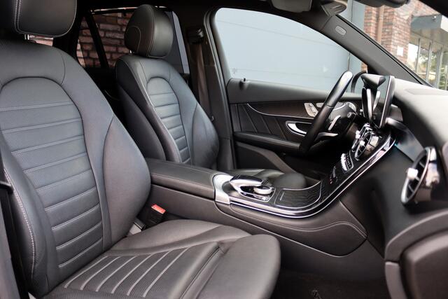 Mercedes-Benz GLC-KLASSE 350e 4MATIC AMG Line | Luchtvering | Memory | Burmester | Distronic+ | Leder | Stoelventilatie | Panoramadak | HUD | Surround Camera | Dodehoekassistent |