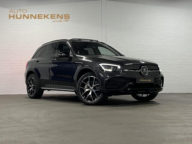 Mercedes-Benz GLC-KLASSE 300e 4MATIC AMG-line Trekhaak | Burmester | Open dak | Stoelverwarming | Carplay | Cruise control | Achteruitrij camera