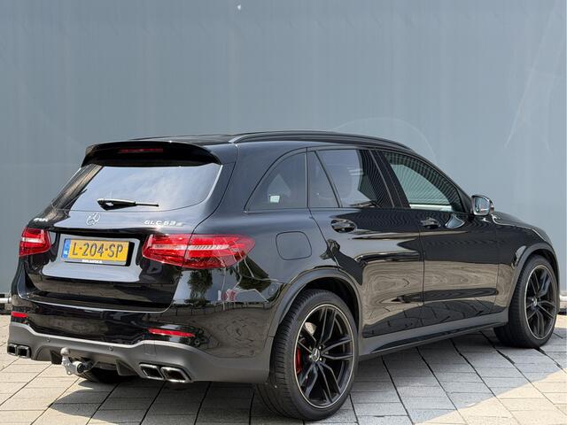 Mercedes-Benz GLC-KLASSE BWJ 2018 | AMG 63 S 510PK 4MATIC+ | TREKHAAK | LEER | PANO DAK | 21'' LMV | NAVI | CLIMA | CAMERA | PDC 2X | STOELVERW |