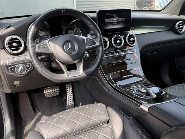Mercedes-Benz GLC-KLASSE BWJ 2018 | AMG 63 S 510PK 4MATIC+ | TREKHAAK | LEER | PANO DAK | 21'' LMV | NAVI | CLIMA | CAMERA | PDC 2X | STOELVERW |