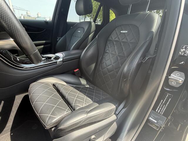 Mercedes-Benz GLC-KLASSE BWJ 2018 | AMG 63 S 510PK 4MATIC+ | TREKHAAK | LEER | PANO DAK | 21'' LMV | NAVI | CLIMA | CAMERA | PDC 2X | STOELVERW |