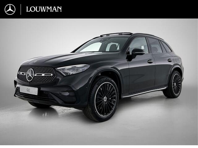 Mercedes-Benz GLC-KLASSE 400e 4MATIC Business Solution AMG | Premium Plus | Winterpakket | Nightpakket | Rijassistentiepakket Plus | Trekhaak | 360° camera | Aanhangwagenassistent | Treeplanken in aluminiumlook | Dash cam | Burmester® 3D surround sound systeem | Panoramaschuifdak
