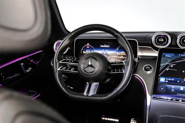 Mercedes-Benz GLC-KLASSE 300e 4MATIC AMG Line PANO/LEDER/MEMORY/KEYLESS/360/SFEERVERLICHTING