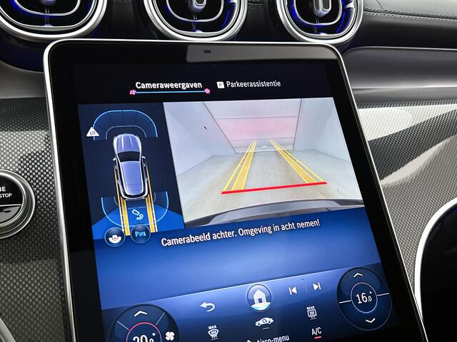 Mercedes-Benz GLC-KLASSE 300e 4MATIC Business Solution AMG | Advanced plus | Nightpakket | Parkeerpakket | Trekhaak | Panoramaschuifdak | 20 inch vijfspaaks lichtmetalen AMG-velgen | Treeplanken in aluminiumlook | DISTRONIC |