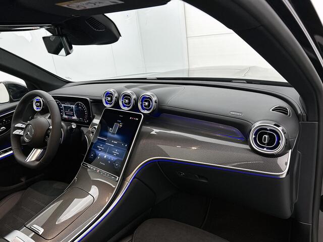 Mercedes-Benz GLC-KLASSE 300e 4MATIC Business Solution AMG | Premium pakket | Winterpakket | Nightpakket | Rijassistentiepakket Plus | Trekhaak | Panoramaschuifdak | Treeplanken in aluminiumlook | Burmester® 3D surround sound systeem | Middenconsole metaalstructuur | 20" multispa