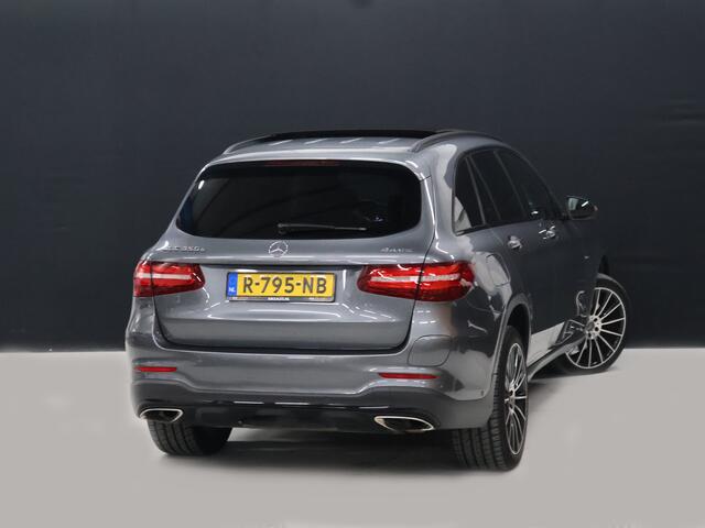 Mercedes-Benz GLC-KLASSE 350e 4MATIC Premium Plus [SCHUIFKANTELDAK, STOELVERWARMING, 360° CAMERA, CRUISE CONTROL, DODEHOEK ASSIST, NAVIGATIE GARMIN, ELEKTRISCHE ACHTERKLEP, CLMATE CONTROL, 18" LM VELGEN, SCHAKELFLIPPERS, REGENSENSOR, NIEUWST