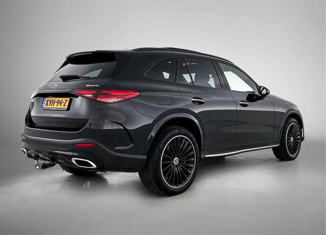 Mercedes-Benz GLC-KLASSE 300 e 4MATIC AMG Plug-In Hybride AMG Line | Night Pakket | Panorama Schuif-Kanteldak | Distronic | Parkeerpakket met 360°-camera. Inclusief 24 maanden Mercedes-Benz Certified garantie voor Europa.