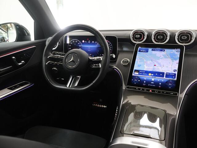 Mercedes-Benz GLC-KLASSE 300e 4MATIC AMG Line | Night | Trekhaak | Panoramadak | Memory | Rijassistentiepakket Plus | 360 graden camera |