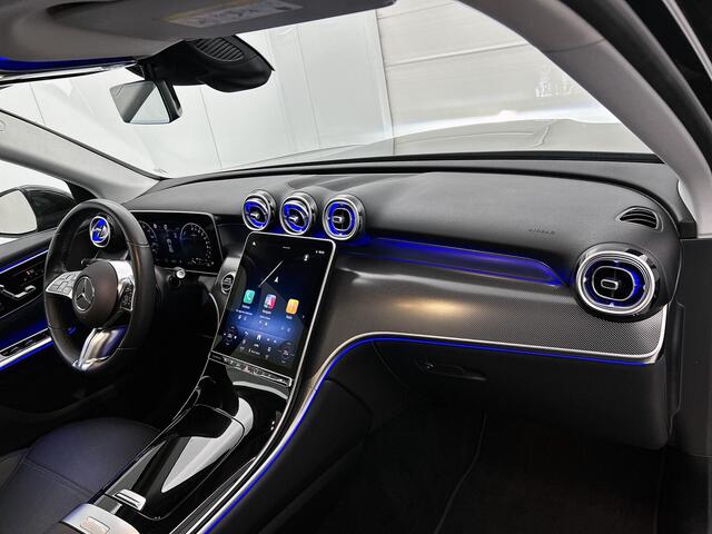 Mercedes-Benz GLC-KLASSE 300 e 4MATIC Luxury Line Panorama-Schuifkanteldak | Trekhaak | Sfeerverlichting | Ledkoplampen | Stoelverwaming Inclusief 24 maanden Mercedes-Benz Certified garantie voor Europa.