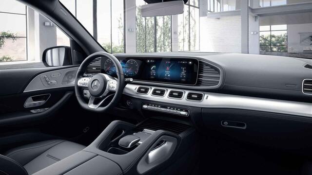 Mercedes-Benz GLE-KLASSE 450 4MATIC Premium Plus | AMG | Burmester | Night | Panoramadak | Headup | Rijassistentiepakket | Trekhaak | Memory |