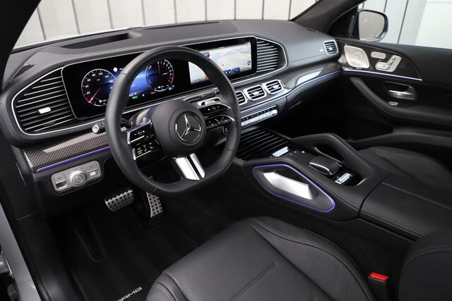 Mercedes-Benz GLE-KLASSE Coupe 400e AMG 4-Matic | 381PK | Luchtvering | Head-up | Carbon | Burmester | Distronic | Pano | Stoelkoeling | Stuurwielverw. | Air-balance | 2024.