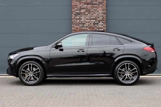 Mercedes-Benz GLE-KLASSE Coupé 400 d 4MATIC Premium+ | Airmatic | Distronic+ | Panoramadak | Trekhaak | Burmester | Surround Camera | Keyless Go | Nightpakket | Dodehoekassistent |