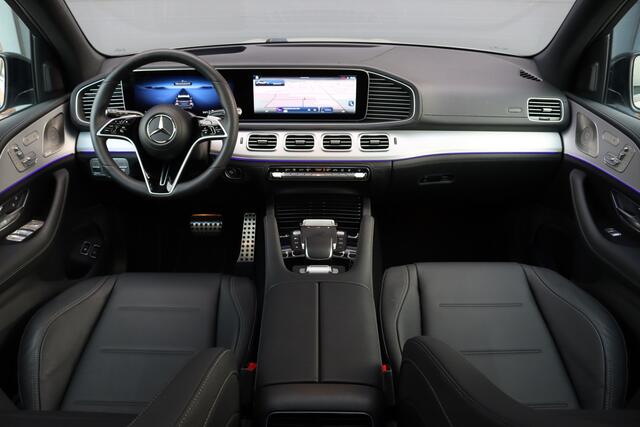 Mercedes-Benz GLE-KLASSE 400 e 4MATIC AMG Line Premium+ | Facelift | Luchtvering | Distronic+ | Burmester | Memory | Trekhaak | Surround Camera | Panoramadak | HUD | Nappa Leder | Verwarmd Stuurwiel |