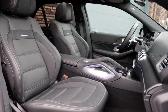Mercedes-Benz GLE-KLASSE AMG 53 Hybrid Premium 4MATIC+ | Luchtvering | Distronic | Memory | Massage | Trekhaak | MBUX Tablet | Stoelventilatie | Verwarmd Stuurwiel | HUD | Burmester | Keyless Go |