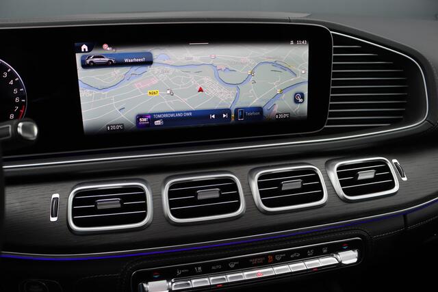 Mercedes-Benz GLE-KLASSE AMG 53 Hybrid Premium 4MATIC+ | Luchtvering | Distronic | Memory | Massage | Trekhaak | MBUX Tablet | Stoelventilatie | Verwarmd Stuurwiel | HUD | Burmester | Keyless Go |