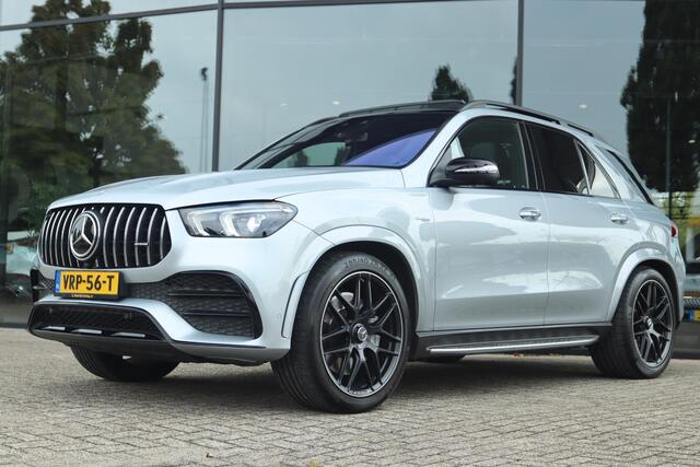 Mercedes-Benz GLE-KLASSE AMG 53 4MATIC+ 435 PK GRIJS KENTEKEN | PANO | 360 CAMERA | BURMESTER | HUD | TREKHAAK | ACC