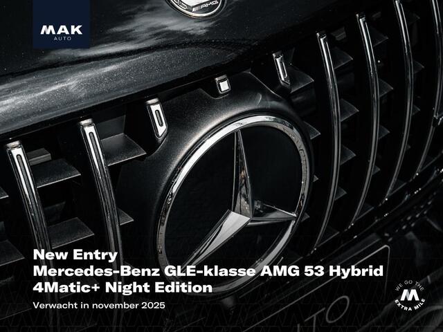 Mercedes-Benz GLE-KLASSE AMG 53 Hybrid 4Matic+, pano, 22", luchtv., Burmester, HUD, ACC, memory, 360 camera, keyless, privacy