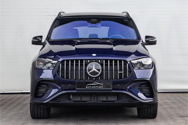 Mercedes-Benz GLE-KLASSE AMG 53 Hybrid 4MATIC+ Premium + Manufaktur Mysticblauw , Massage, Burmester, 585pk