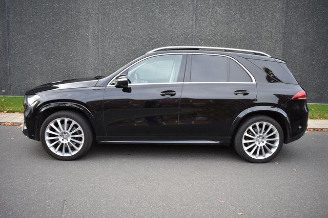 Mercedes-Benz GLE-KLASSE GLE 350 d 4MATIC 6 Cylinder 272PK AMG Luchtvering Pano Busmester ACC Stoel ventilatie 360°- Camera Trekhaak Softclose Grijs Kenteken