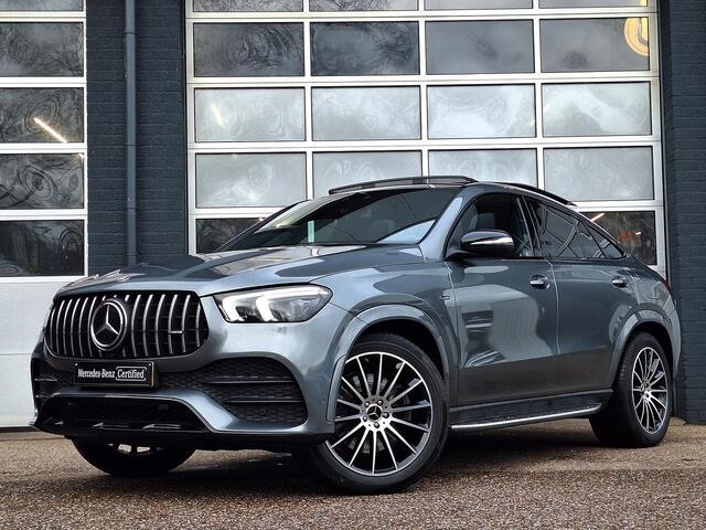 Mercedes-Benz GLE-KLASSE Coupé 350 de 4MATIC Premium | AMG Line | Panoramadak | Trekhaak | Night pakket | Burmester | Rijassistentiepakket | 360° camera | Dodehoekassistentie | Multibeam LED | Elektrische achterklep