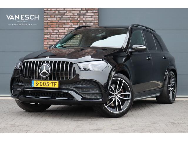 Mercedes-Benz GLE-KLASSE 580 V8 4MATIC Premium+ AMG Line | 7 Zitplaatsen | Airmatic | Distronic+ | Panoramadak | Burmester | Trekhaak | Standkachel | Keyless Go | Surround Camera | Soft-Close | HUD |