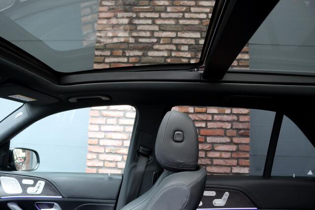 Mercedes-Benz GLE-KLASSE 580 V8 4MATIC Premium+ AMG Line | 7 Zitplaatsen | Airmatic | Distronic+ | Panoramadak | Burmester | Trekhaak | Standkachel | Keyless Go | Surround Camera | Soft-Close | HUD |