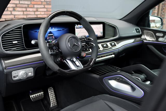 Mercedes-Benz GLE-KLASSE AMG 53 Hybrid 4MATIC+ Premium+ | Luchtvering | Distronic | Memory | Carbon | Trekhaak | Verwarmd Stuurwiel | Burmester | Panoramadak | Massage | Keyless Go | Luchtreinigingspakket | Soft-Close |