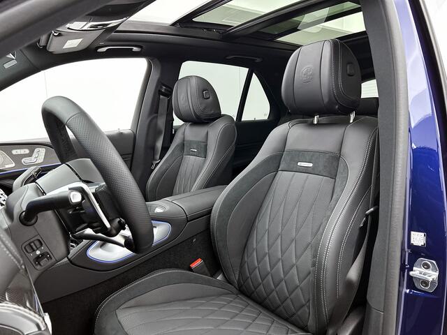 Mercedes-Benz GLE-KLASSE AMG 53 Hybrid 4MATIC+ Night Edition Premium Plus | Sierdelen AMG carbon | Trekhaak | AMG Nappaleder Exclusief STYLE | Stoelverwarming achter | 22 inch AMG velgen | Treeplanken | Rijassistentiepakket | Stoelventilatie voor |