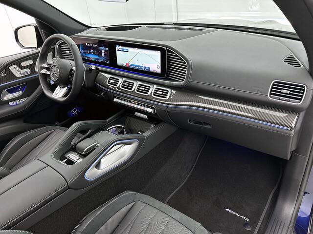 Mercedes-Benz GLE-KLASSE AMG 53 Hybrid 4MATIC+ Night Edition Premium Plus | Sierdelen AMG carbon | Trekhaak | AMG Nappaleder Exclusief STYLE | Stoelverwarming achter | 22 inch AMG velgen | Treeplanken | Rijassistentiepakket | Stoelventilatie voor |