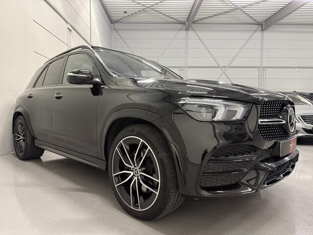 Mercedes-Benz GLE-KLASSE 350 e 4MATIC AMG BLACK PANO/LUCHTVERING/22"/HEAD-UP/BURMESTER/22"BREEDSET/SFEER/360CAMERA/NIGHT-PACK/ACC/DRIVING-ASSISTANCE/PANAMERICANA-GRILLE/OBSIDIANSCHWARZ METALLIC/1E EIGENAAR