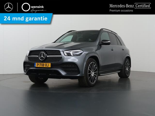 Mercedes-Benz GLE-KLASSE 350 e 4MATIC Premium Plus | AMG | Panoramadak | Nightpakket | Luchtvering | Trekhaak | Burmester | Memory | Treeplanken | Rijassistentiepakket | Stoelventilatie |