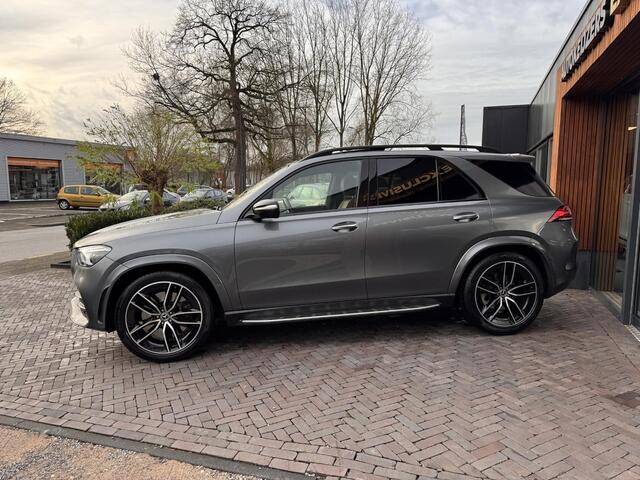 Mercedes-Benz GLE-KLASSE 450 4MATIC Premium Plus AMG Luchtvering Pano Treeplanken Navi Burmeister 22"