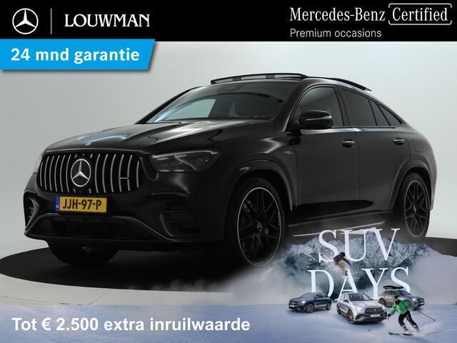 Mercedes-Benz GLE-KLASSE Coupé Mercedes-AMG 53 Hybrid 4MATIC+ | Trekhaak | Panoramadak | Burmester® | 22 Inch AMG Velgen | Memory Voorstoelen | 360°-Camera. Inclusief 24 maanden MB Certified garantie voor Europa.