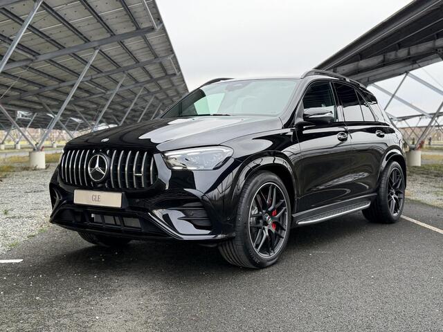 Mercedes-Benz GLE-KLASSE AMG 53 Hybrid 4MATIC+ Night Edition | Premium Plus | Panoramaschuifdak | Trekhaak | Treeplanken | 22" lichtmetalen velgen | AIRMATIC | Stoelventilatie |