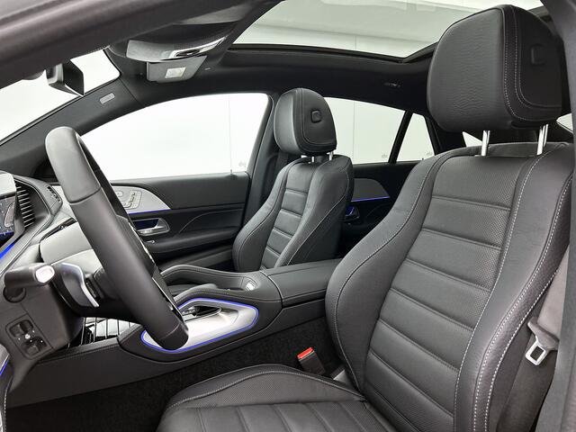 Mercedes-Benz GLE-KLASSE Coupé 400 e 4MATIC Sport Edition Premium | Trekhaak | Nightpakket | Rijassistentiepakket | Winterpakket | 22 inch AMG velgen | Luchtvering | Multibeam LED | Stoelventilatie voor | Head-up display | Burmester® 3D sound systeem |