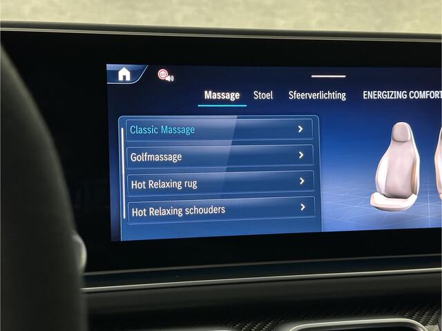 Mercedes-Benz GLE-KLASSE Coupé AMG 53 Full-Option | Carbon | Leder-Exclusief | Massage | Soft-Close | Stoelventilatie | 360 Camera | Panorama | ACC | Treeplanken Verlicht | Stoelverwarming V+A | Head-Up | Burmester | Trekhaak | Luchtvering | AMG Drive-Unit | Alcantara-Carbon Stuu