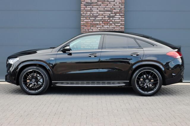 Mercedes-Benz GLE-KLASSE Coupé AMG 53 4MATIC+ Premium+ | Airmatic | Distronic+ | Burmester | Massage | Memory | Stoelventilatie | Trekhaak | Keyless Go | Schakelbare Uitlaat | Nappa Leder |