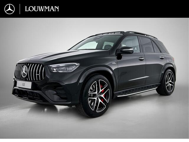 Mercedes-Benz GLE-KLASSE AMG 53 Hybrid 4MATIC+ Night Edition Premium Plus | Trekhaak | Winterpakket | Magic Vision Control | Treeplanken | Stoelventilatie voor | Rijassistentiepakket | Remklauwen in rood | 360°-camera | Sluitbekrachtiging |