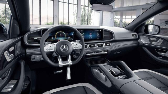 Mercedes-Benz GLE-KLASSE Coupé AMG 63 S 4MATIC+ | Burmester | Memory | Luchtvering | Carbon| Panoramadak |