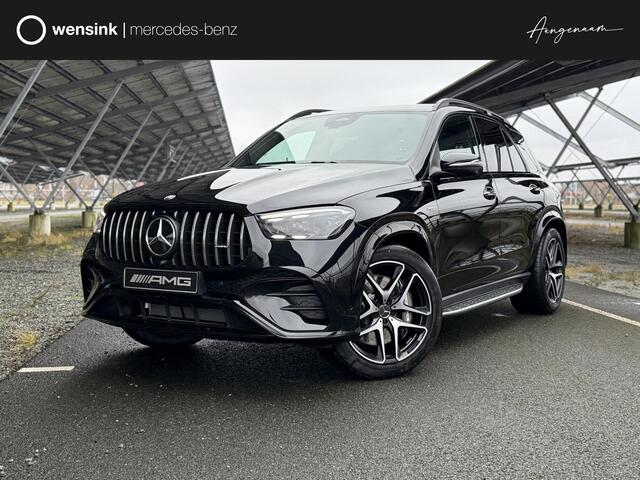 Mercedes-Benz GLE-KLASSE AMG 53 Hybrid 4MATIC+ Night Edition | Premium Plus | Panoramaschuifdak | Trekhaak | Treeplanken | 21" lichtmetalen velgen | AIRMATIC | Stoelventilatie |