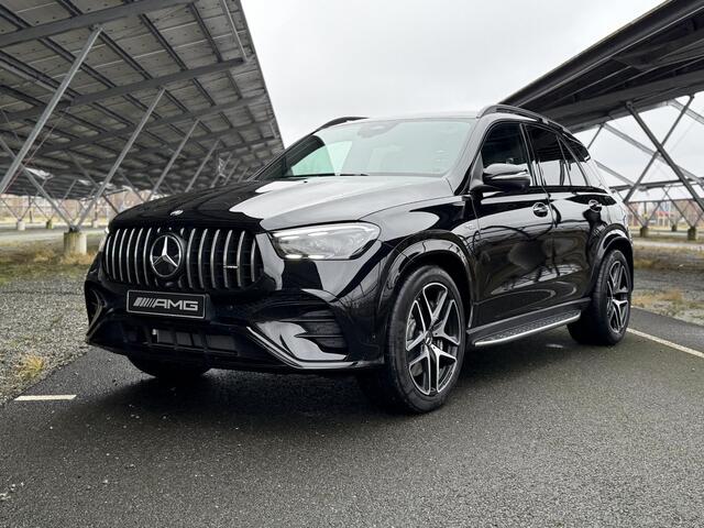 Mercedes-Benz GLE-KLASSE AMG 53 Hybrid 4MATIC+ Night Edition | Premium Plus | Panoramaschuifdak | Trekhaak | Treeplanken | 21" lichtmetalen velgen | AIRMATIC | Stoelventilatie |