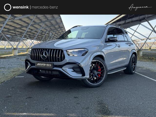 Mercedes-Benz GLE-KLASSE AMG 53 Hybrid 4MATIC+ Night Edition | Panoramadak | Burmester | Stoelverwarming/ventilatie | Trekhaak | Rijassistentiepakket | 22" kruisspaaks velgen | 360 camera | Sfeerverlichting |