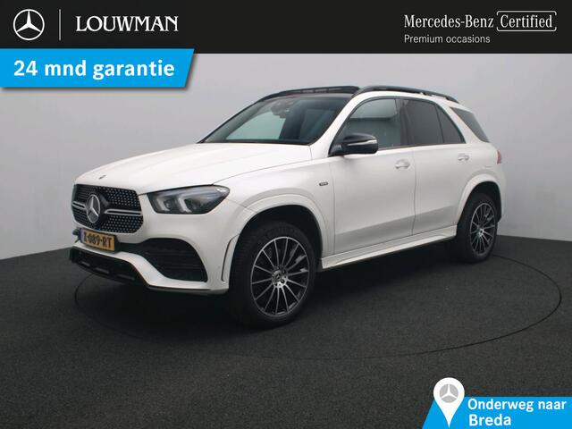 Mercedes-Benz GLE-KLASSE 350 de 4MATIC Premium Plus AMG Line | Night Pakket | Trekhaak | Panorama Schuif-Kanteldak | Burmester® | Head-up display. Inclusief 24 maanden Mercedes-Benz Certified garantie voor Europa.