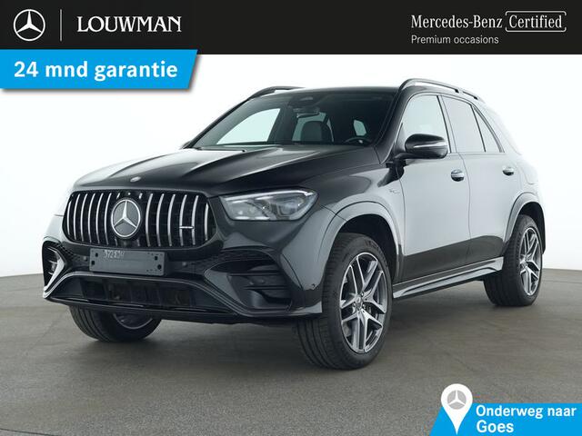 Mercedes-Benz GLE-KLASSE Mercedes-AMG 53 Hybrid 4MATIC+ Alarm | Trekhaak | AMG | Night Pakket | AC en DC Laden | Panorama Schuif-Kanteldak | Airmatic. Inclusief 24 maanden MB Certified garantie voor Europa.