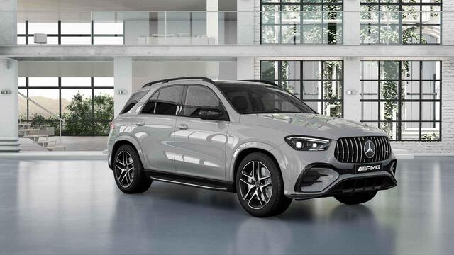 Mercedes-Benz GLE-KLASSE AMG 53 Hybrid 4MATIC+ Night Edition | Premium Plus | Panoramaschuifdak | Trekhaak | Treeplanken | 21" lichtmetalen velgen | AIRMATIC | Stoelventilatie |