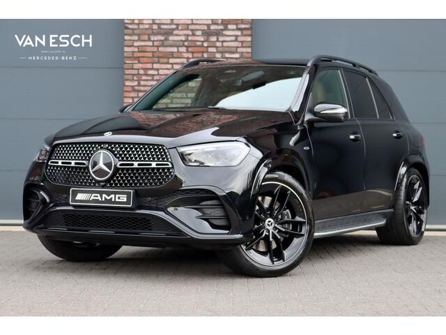 Mercedes-Benz GLE-KLASSE 400 e 4MATIC AMG Line Premium+ | Luchtvering | Distronic | Panoramadak | Trekhaak | Massage | Stoelventilatie | HUD | Surround Camera | Burmester | Vlakkenverwarming |